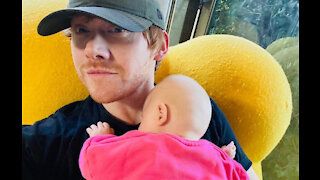 Rupert Grint: My daughter broke the internet!