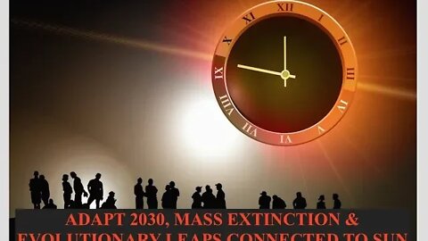 Adapt 2030, Mass Extinction & Evolutionary Leaps Connection to Sun Cycles, Where We At Now?