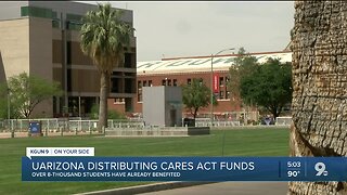 UArizona receives over $15M for student emergency relief funds