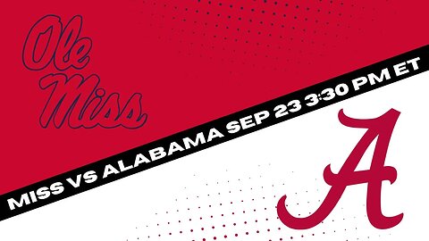 Alabama Crimson Tide vs Ole Miss Rebels Prediction and Picks {Free College Football Pick 9-23-23}