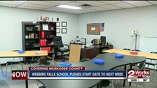 Webbers Falls schools almost ready to open