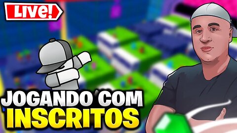 LIVE STUMBLE GUYS | SALINHA COM OS CRIA AO VIVO | NOVAS SKINS | #70k