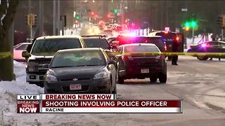 Police respond to officer involved shooting in Racine