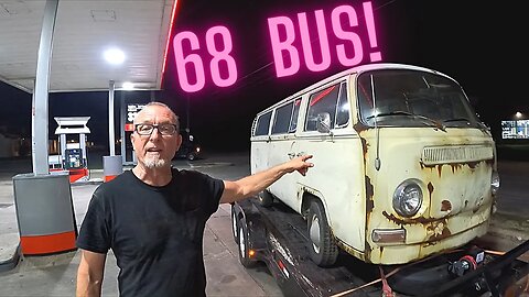 We Recovered a 1968 VW Bus!