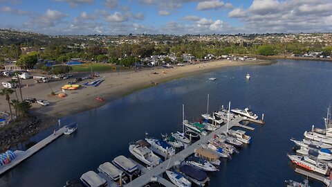 Blasian Babies DaDa Flies Over Campland On The Bay Marina In Mission Bay With His Skydio 2+ Drone!