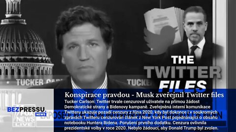 Konspirace pravdou - Musk zveřejnil Twitter files