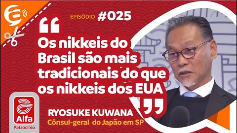 Ryosuke Kuwana: Os nikkeis do Brasil são mais tradicionais do que os nikkeis dos EUA