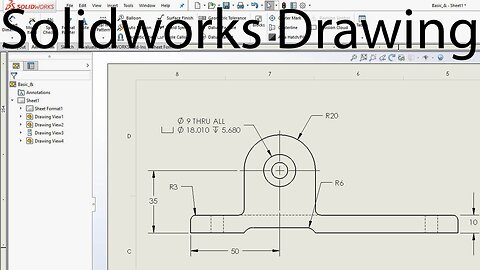 Solidworks 2023 Drawing Beginner's Guide