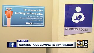 Nursing pods coming soon to Sky Harbor