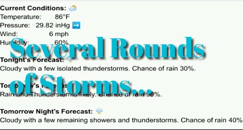 6/6/21 Local Weather Forecast