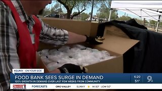 Food Bank sees 120% growth in demand since COVID-19 crisis hit Arizona