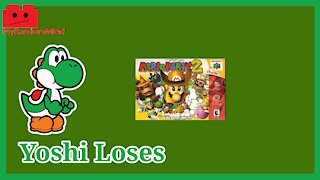 Yoshi Loses Mario Party 2 #YoshiLoses