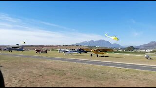 SOUTH AFRICA - Cape Town - Stellenbosch Air Show (Video) (mrd)