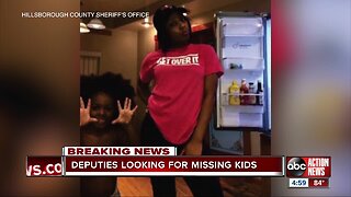 Deputies looking for missing kids