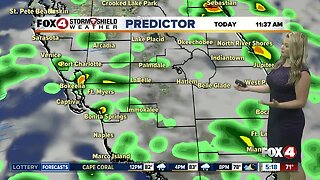 FORECAST: More clouds, breezy and scattered showers for Thursday