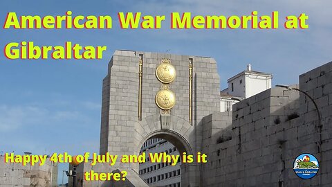 Happy 4th of July from The American War Memorial at Gibraltar