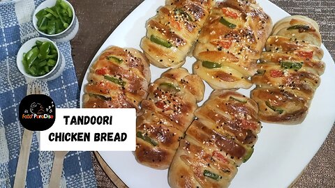 Homemade Tandoori Chicken Bread | Special weekend snack | Wholewheat chicken bread!