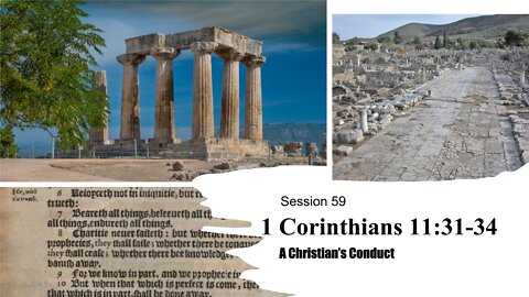 Session 59 | 1 Corinthians 11:31-34