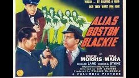 ALIAS BOSTON BLACKIE (1943) - colorized