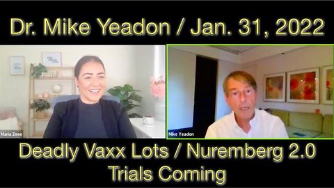 Dr. Mike Yeadon - Ex-Pfizer Chief Scientific Officer Exposes Deadly Vax Lots for Nuremberg 2.0