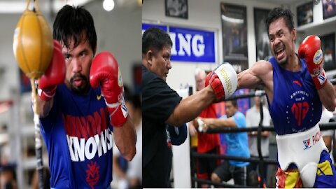 WOW!Sen.Manny Pacquiao ON OPERATION KNOCKOUT EROLL SPENCE! Training leak!!