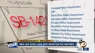 New law gives look into San Diego investigative records