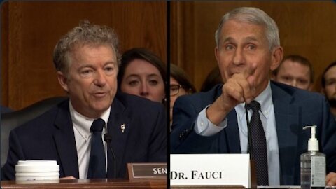 Senator Rand Paul & Lying Fauci Square Off Again