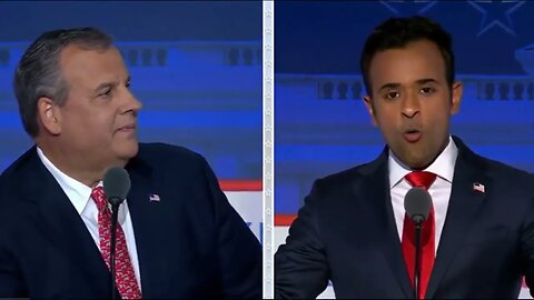 Vivek Ramaswamy slams Chris Christie at GOP debate