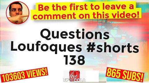 Questions Loufoques #shorts 138
