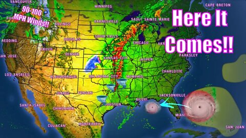 HUGE Update! Severe Weather & Tropics!! - The WeatherMan Plus