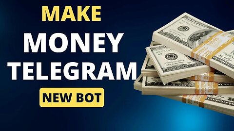 How To Make Money on Telegram using chatGPT BOT
