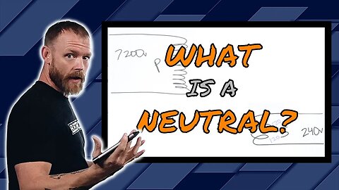 What is a Neutral? The Difference Between Grounded and Grounding Conductors.