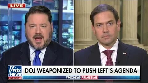 Sen Rubio Joins Fox Primetime to Talk Politicization of the DOJ & VP Harris' Failure as Border Czar