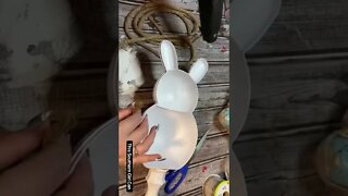 Easy Spring Bunny Diorama