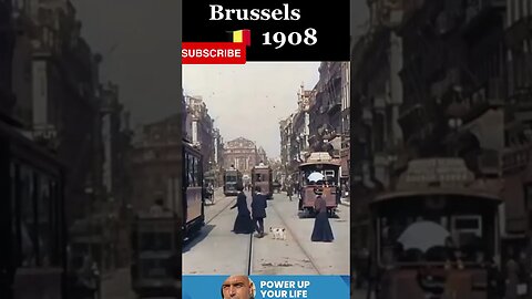 Brussels 1908 #historyfacts #historic #historicvideos