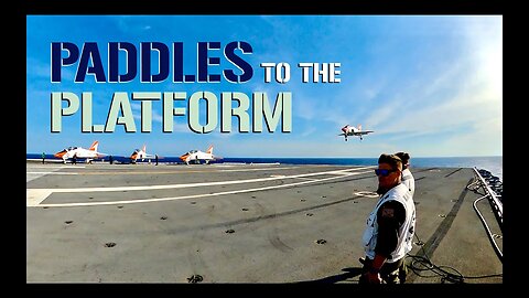Paddles to the Platform! - T-45 USS GW Carrier Qualification