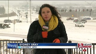 Snow impacts drivers in metro