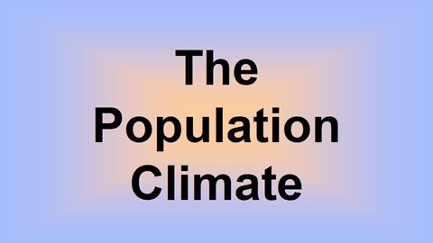 The Population Climate