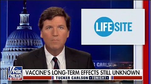 Tucker Carlson calls out Facebook for banning LifeSiteNews