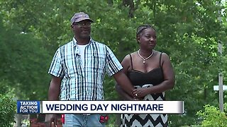 Detroit couple has wedding day debacle when caterer goes missing with their money