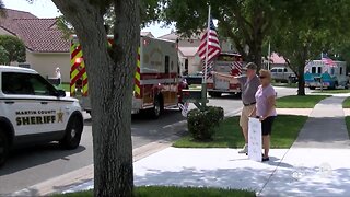 Appreciation parade held for first responders in Martin County