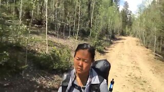 'I'm so glad to be here': Woman finds renewed gratitude while setting record on Colorado Trail