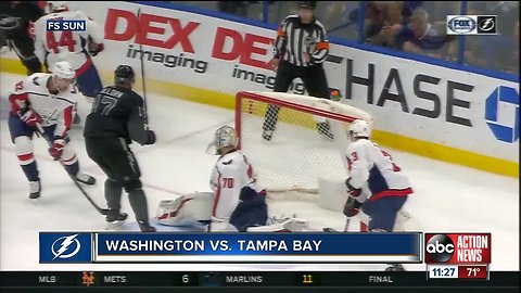 Alex Killorn's hat trick helps Tampa bay Lightning beat Washington Capitals 6-3