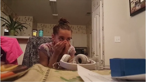 Whisper Challenge Gets Emotional When Girl Finds Out She Is Going To Be A Big Sister