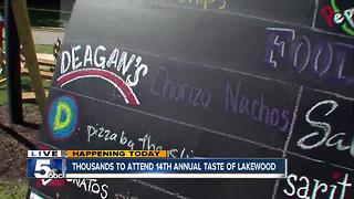 Video: What to expect at this year's Taste of Lakewood Festival