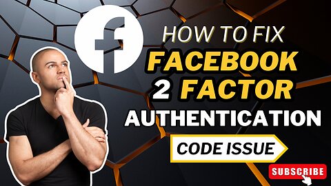 Fix Facebook 2 Factor Authentication Code Issue | facebook login code text not received