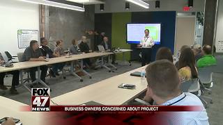 Businesses voice their concerns over downtown Jackson construction project