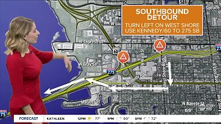 Drivers warned of another I-275 detour on Tuesday night