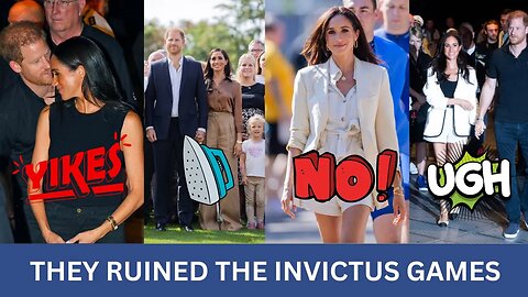 How Meghan Markle & Prince Harry Made a Huge Mistake and "Ruined" the Invictus Games! #meghanmarkle