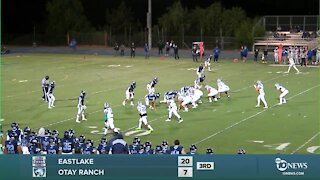 PREP FOOTBALL LIVE STREAM: Eastlake vs Otay Ranch